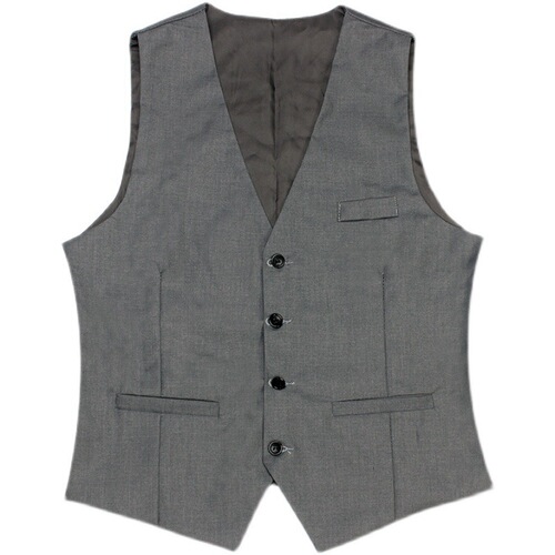 Men's Suit Vest Korean Version Slim Fit Suit Vest Back Vest Men Spring and Autumn Thin Version Casual British Style Fashion Small Vest