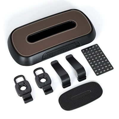 Car tissue box/set — chair back extraction box