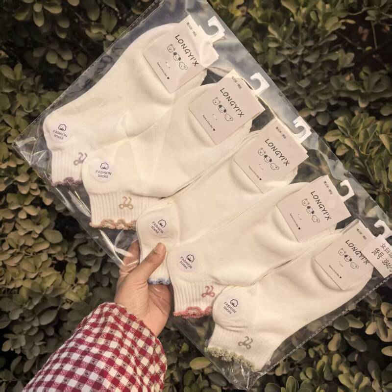 26-Pack White Socks Long Yixiang Spring/Summer Unisex Sports Short Socks Cute College Style 26-Pack White Socks Long Yixiang Spring/Summer Unisex Sports Short Socks Cute College Style