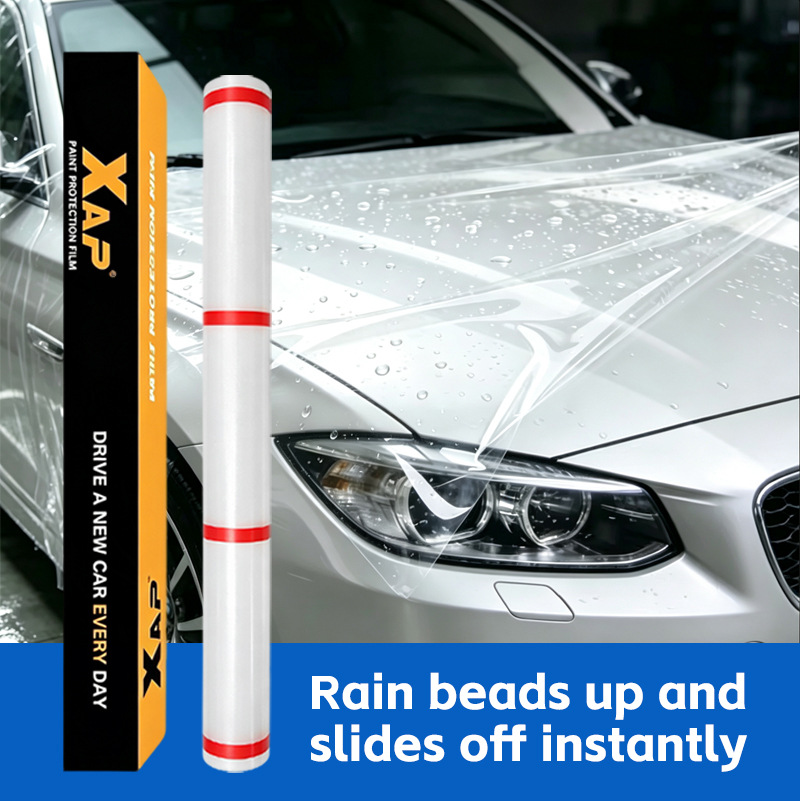 Cross-border exclusive supply of super-hydrophobic lotus leaf effect car paint protection film 7.5MIL 8.5MIL self-healing TPU PPF
