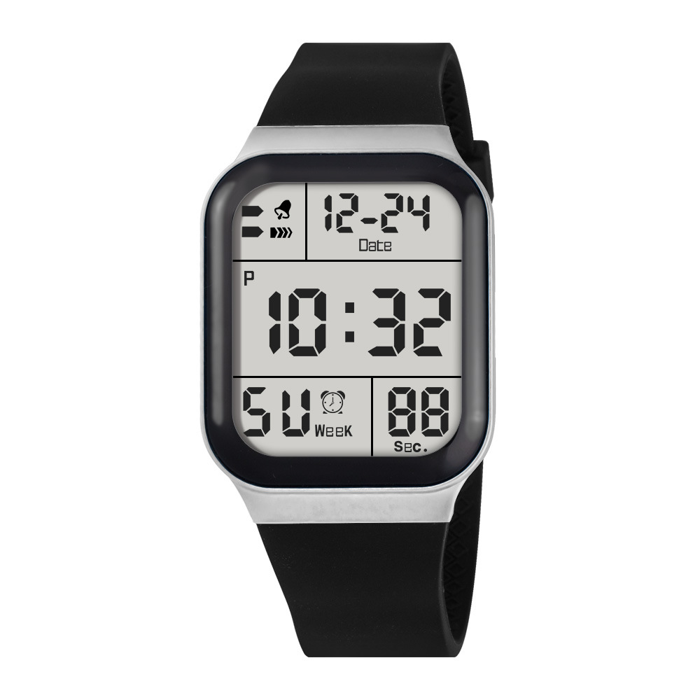 Nuevo personal para estudiantes de sexo masculino y femenino cronometrador LED reloj electrónico alarma deportiva multifuncional al aire libre reloj electrónico al por mayor