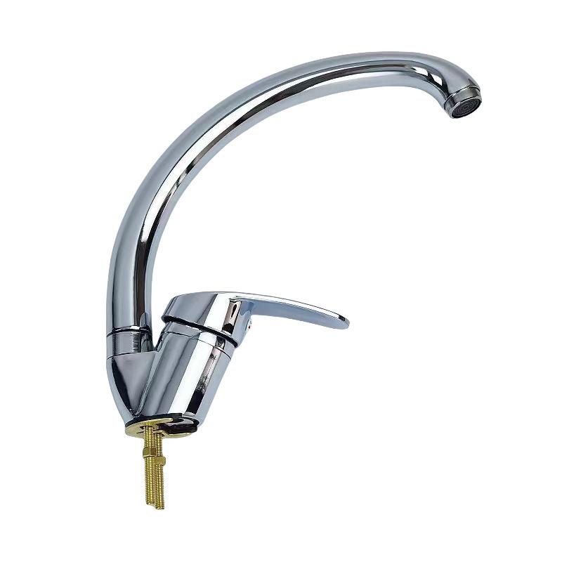 Grifo Mezclador de Cocina de Aleación de Zinc, Control de Temperatura, Galvanizado, para Fregadero de Cocina