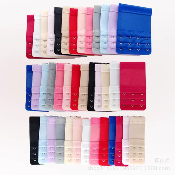 Elastic Extended Buckle Three Rows Two Buckle Three Buckle Four Buckle Stainless Steel Bra Extended Widened Bra Back Buckle