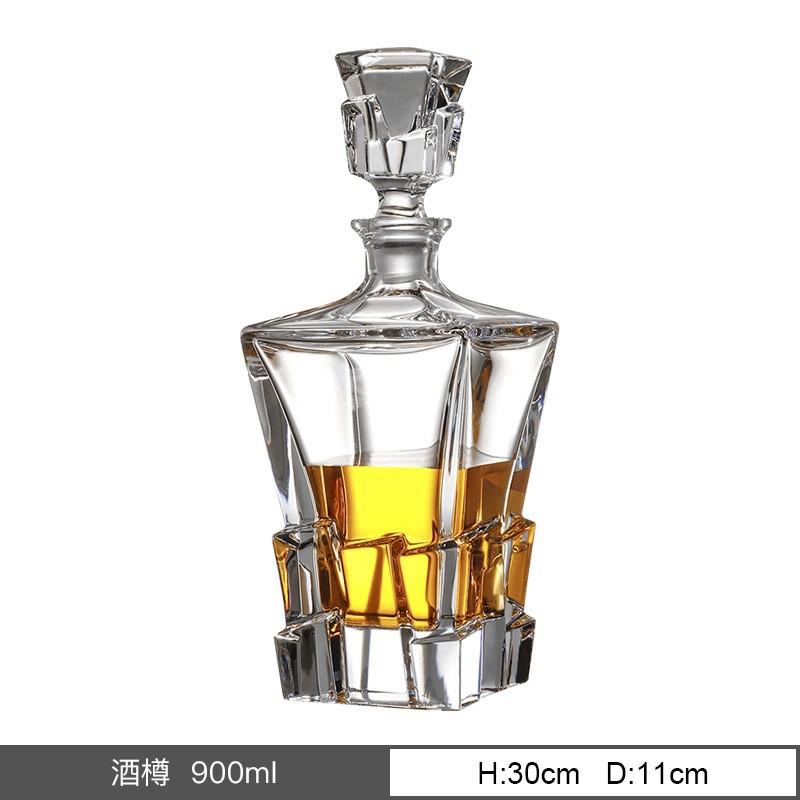 Taza de cristal de importación checa taza de whisky de alta gama ligeramente lujoso barril de vino doméstico taza de vino al por mayor personalizada image 13