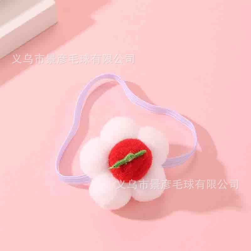 かわいい自虐的なクマミニフルーツヘアバンド 13cm 着せ替え人形ぬいぐるみ装飾ヘアアクセサリートマトバッチ|undefined