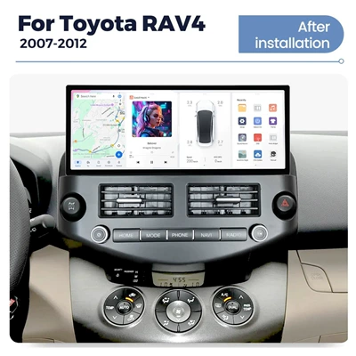 DVD Navigation Rav4 07-12 Models 12.3inch