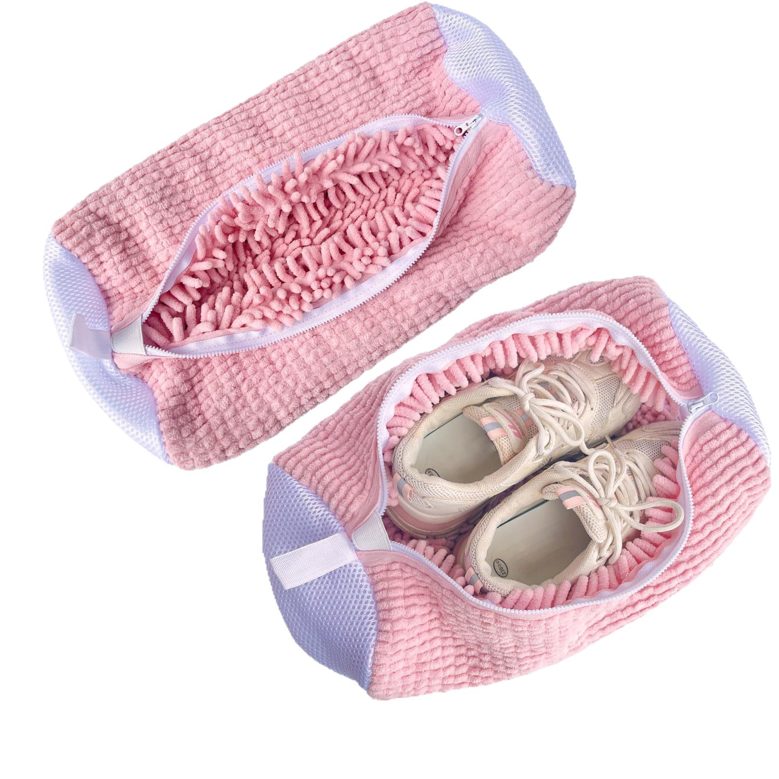 クロスボーダーシェニールレイジーシューズウォッシュバッグ洗濯機洗いが簡単で便利な再利用可能なスポーツシューズの変形防止