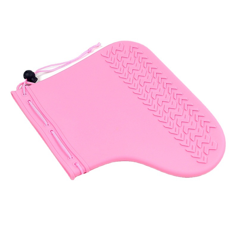 Silicone Shoe Cover Waterproof Shoe Cover Rain-proof Shoe Cover Thickened Wear-resistant Adult Silicone Shoe Cover Non-slip Rain Shoe Cover