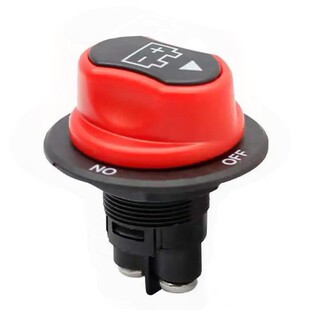 100A Yacht Battery Power-Off Switch Knob Type Car Power Main Switch Cross-Border Battery Switch 200A