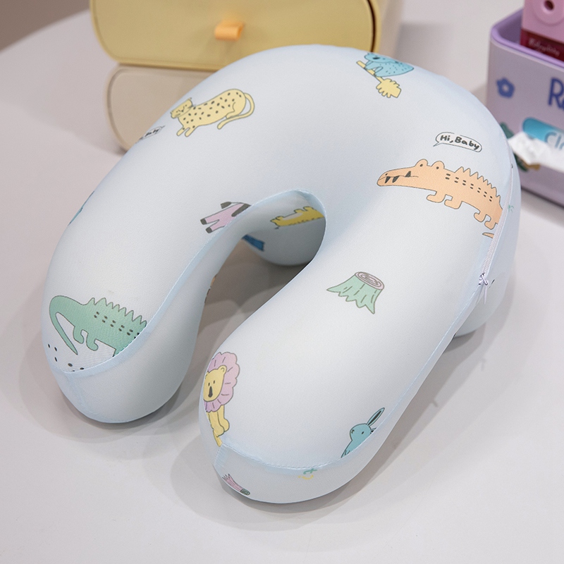 Almohada de Siesta de Seda de Hielo de Peluche para Oficina y Estudiantes image 10