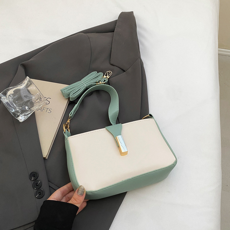 Textura viajero bolso de hombro para mujer mujer 2024 primavera nuevo estilo salvaje bolso de mensajero ins temperamento pequeño bolso cuadrado marea