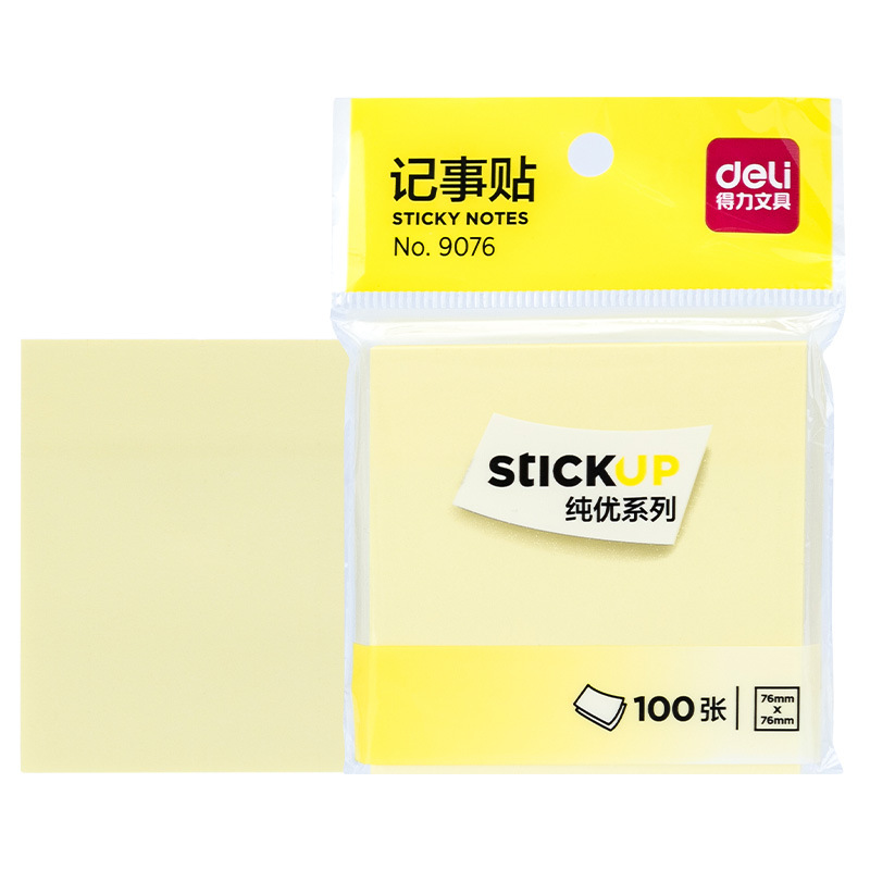 Delikie Post-it - Notas coloridas pequeñas pegatinas de notas desgarrables libreto de papel de notas de oficina comercial multiespecificación