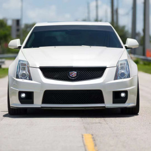 Suitable for 09-12 Cadillac Ctsv Modified and Upgraded 2Nd Generation Surround Front Bumper Front Face Grille