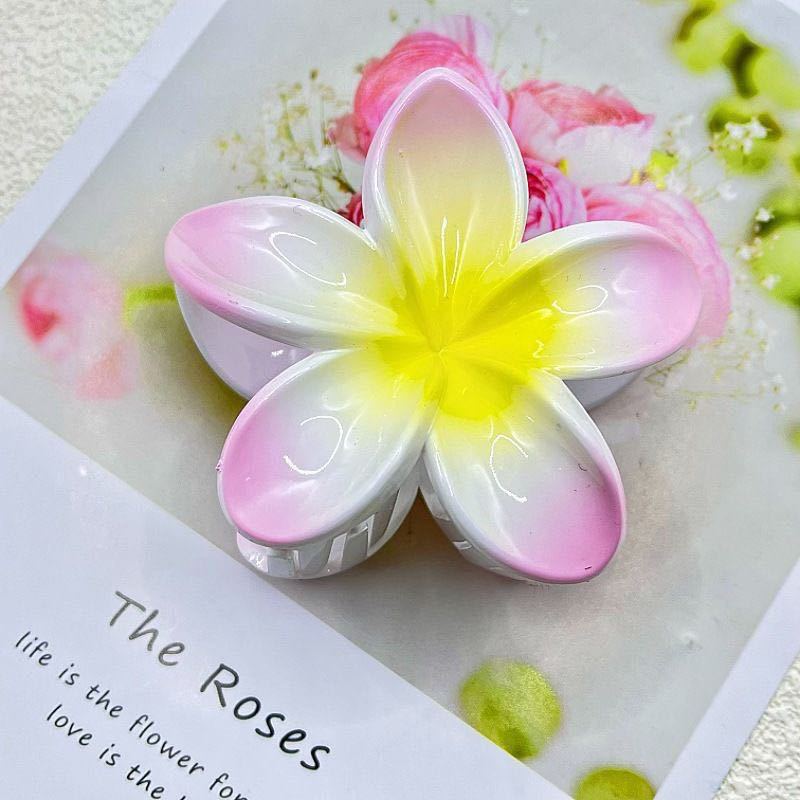 Flores de huevo de color rosa (8cm)