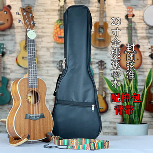 ukulele 23 inch mahogany ukulele guitar ukulele with cotton bag strap
