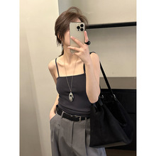 MMC DITION针织小吊带女外穿夏季新款辣妹高级感内搭短款无袖上衣