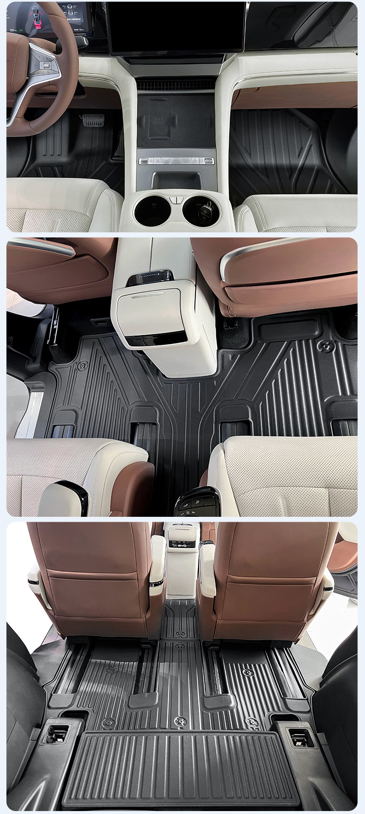 Suitable for 25 Byd Xia Car Floor Mats, Waterproof Tpe Floor Mats, Trunk Mats, Environmentally Friendly Seat Back Mats