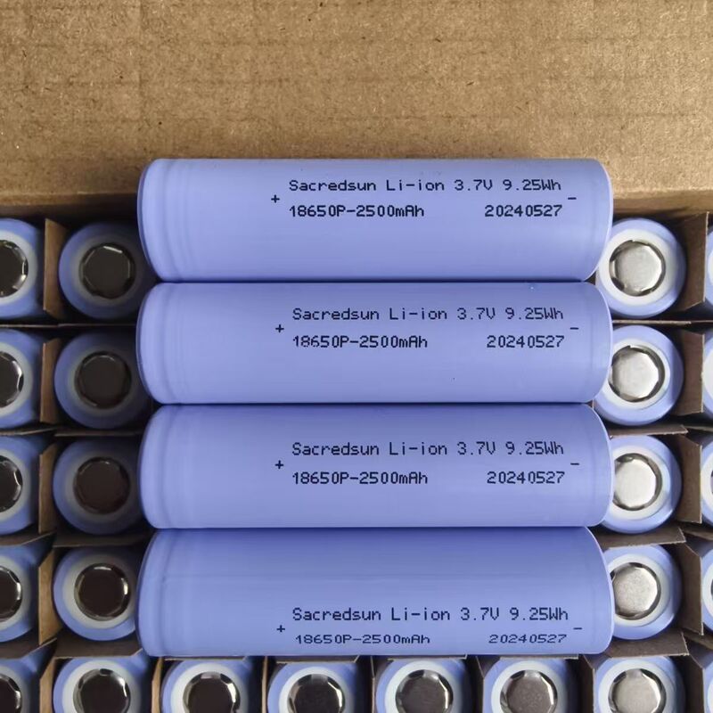Sacredsun全新正品圣阳18650锂电池2500mAh12C动力3.7V电动工具|undefined