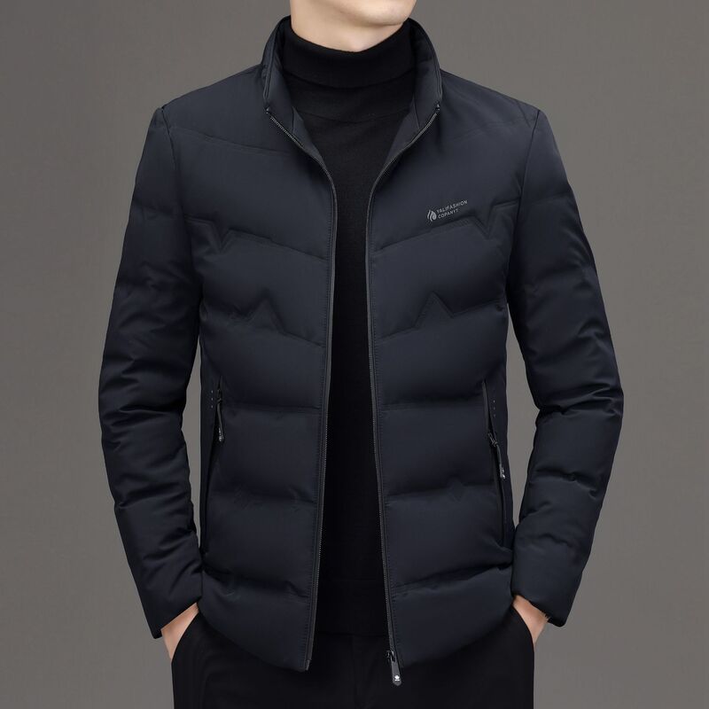 2026 Winter New Style Stand-Up Collar White Duck down Men's down Jacket for Young and Middle-Aged Men, Thickened, Warm, Casual, High-End Men's Coat 2026 Winter New Style Stand-Up Collar White Duck down Men's down Jacket for Young and Middle-Aged Men, Thickened, Warm, Casual, High-End Men's Coat