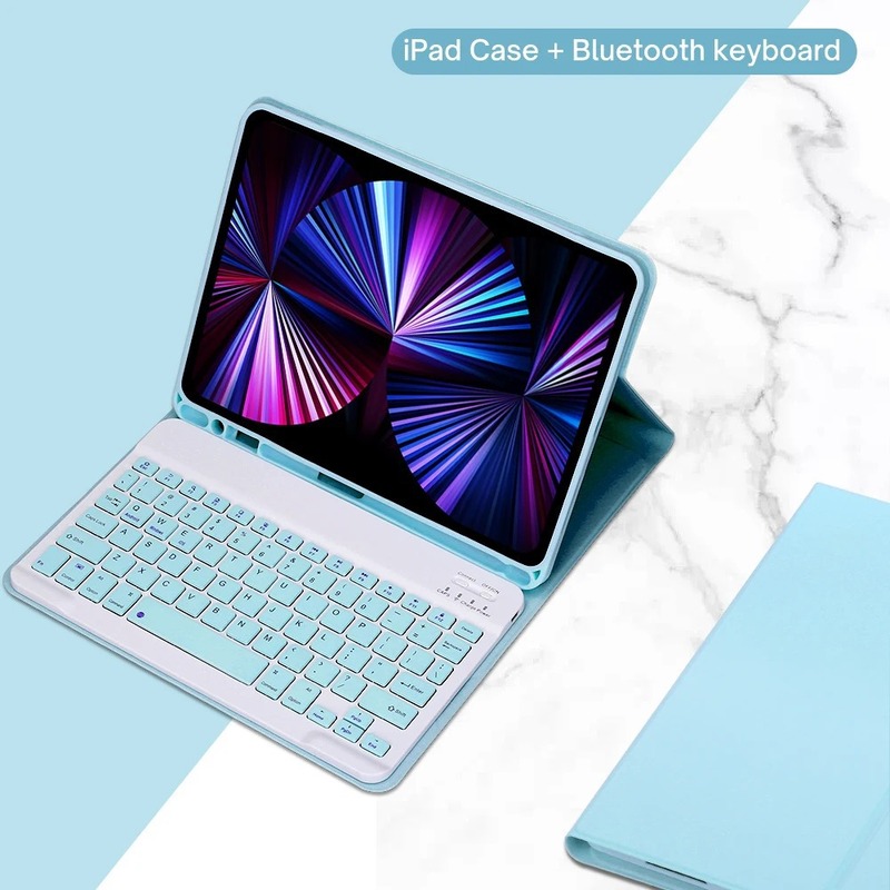 2024種類のipad pro bluetoothキーボード保護カバーair6/5アップルタブレット11インチ保護ケースを適用|undefined