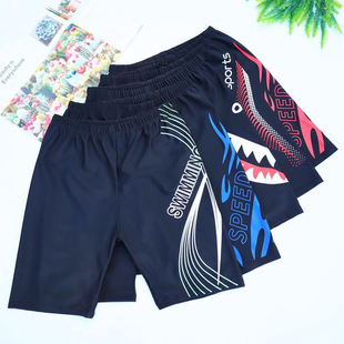 Five-point Swimming Trunks Men's Loose Sports Fashion Men's Swimsuit Professional Quick-drying Swimming Trunks Adult Hot Spring Equipment