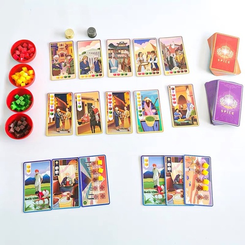 Spice Road, Spice Century, Fantasy Road, Spice Road 2, Wonders of the East, Business Gem Merchant