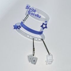 アクリルキーホルダー、カラビナ、エッジレスキッドハット、痛バッグバックル、小紅書カラーウィンドウバックパック、小さなペンダント周辺機器
