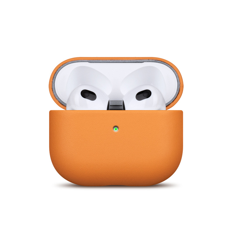 Suitable for AirPods Pro 3/Pro 2/4/3 Grain Leather Apple Earphone Protective Cover Earphone Protective Case