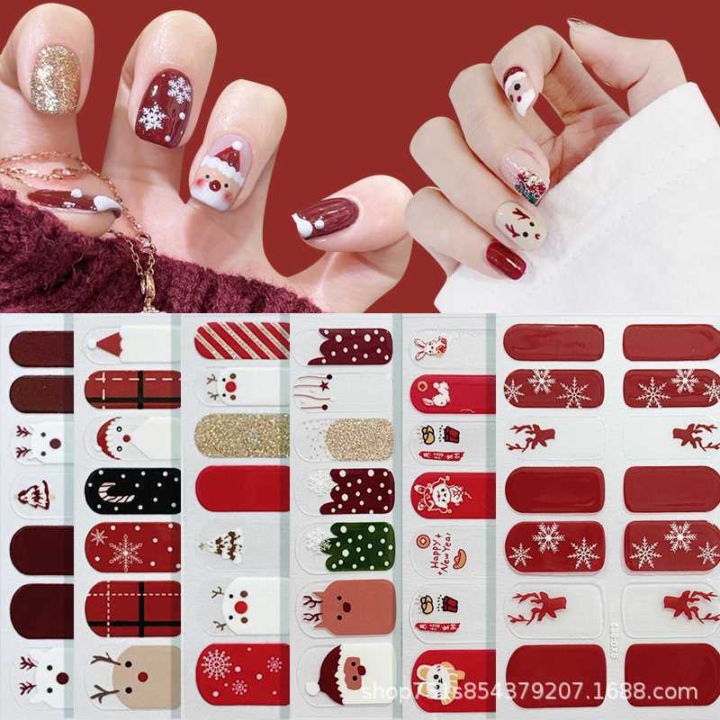 【Christmas Hot Item】2025 New Snowflake Fireworks Fortune Nail Art Stickers No-Bake Whitening Nail Patches 【Christmas Hot Item】2025 New Snowflake Fireworks Fortune Nail Art Stickers No-Bake Whitening Nail Patches