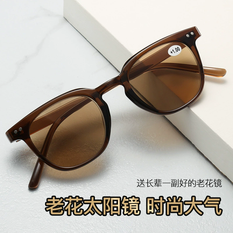 HD Trend Trends Fashion High-definition Gray Film Sun Laohua Mirror UV380 Summer Blind UV 8274