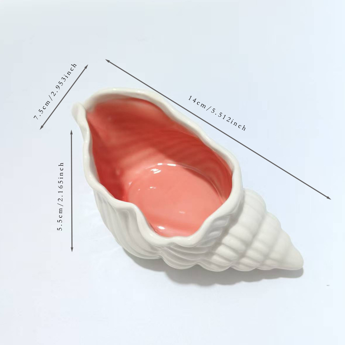 Joyería transfronteriza bandeja de joyería estrella de mar caracoles de cerámica joyería para niñas muestra bandeja para el hogar