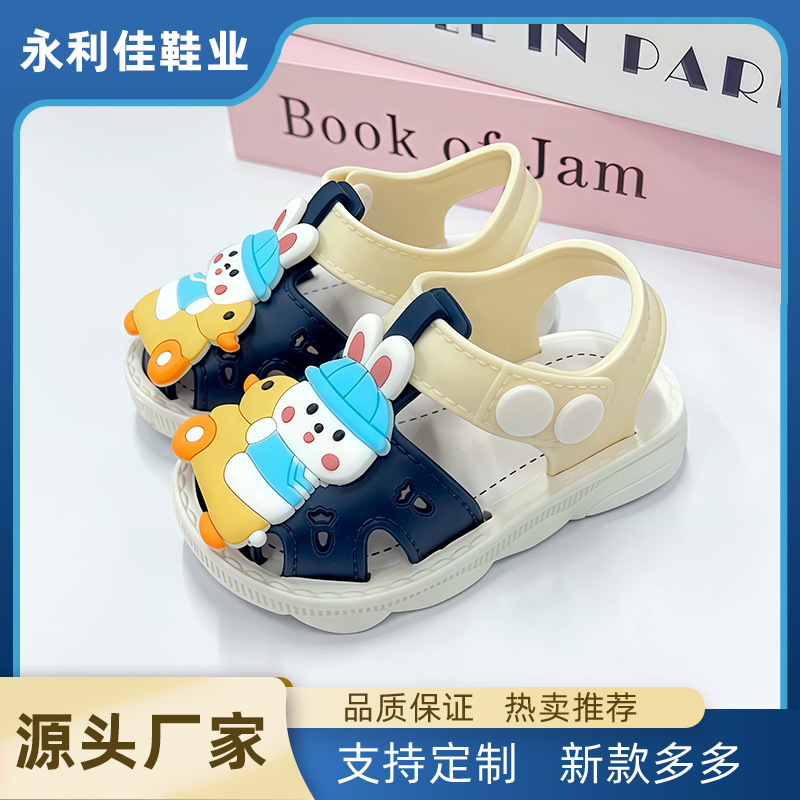 Sandalias para niños verano niños niños, bebés, bebés, bebés, zapatos para niños pequeños, fábrica de zapatos de suela suave