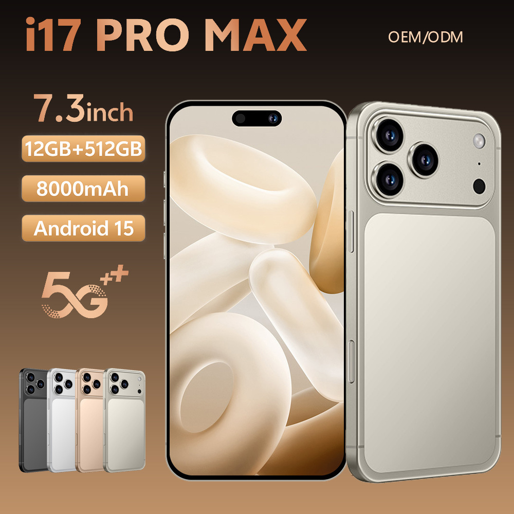 Smartphone 5G i17 Pro Max con Batería de Gran Capacidad, Doble SIM image 1