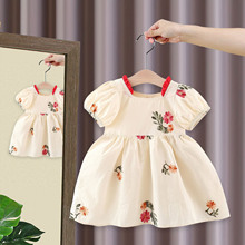 Ůͯ�ļ�����ȹ��ͯ����ȹ����Ů������ɫ�޲��廨����ȹ��4771