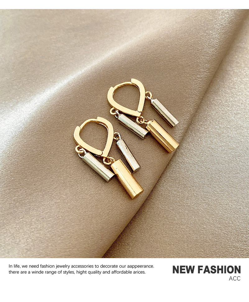 Drop Earrings Classification 1 Pair Simple Style Heart Shape Plating Copper Drop Earrings