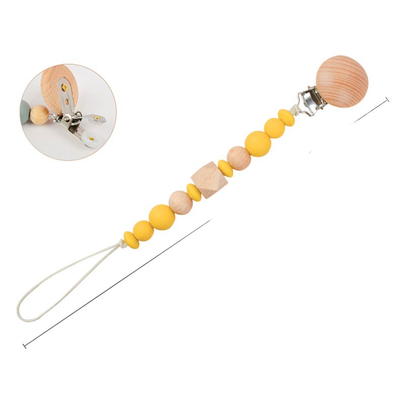 Детские товары Соска с защитой от падения цепочка INS Wind Gum цепочка распорка Восьмиугольные бусины