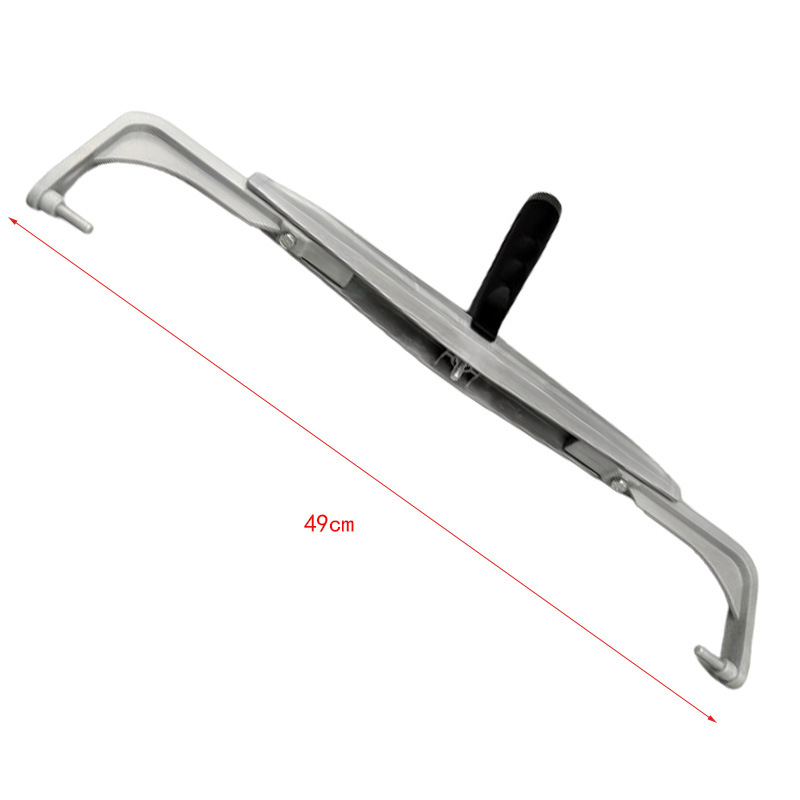 Venta directa de fábrica, brocha de pintura de exportación, rodillo de pintura de microfibra de poliéster con soporte retráctil de aleación de aluminio de 18 pulgadas