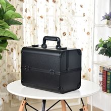 手提大容量化妆箱专业美甲美睫半永久纹绣工具箱化妆师跟妆收纳箱