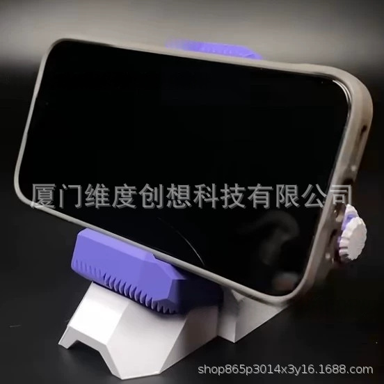 Transfronteriza explosión impresa en 3D Gear Phone Stand Herringbone Gear Phone Stand