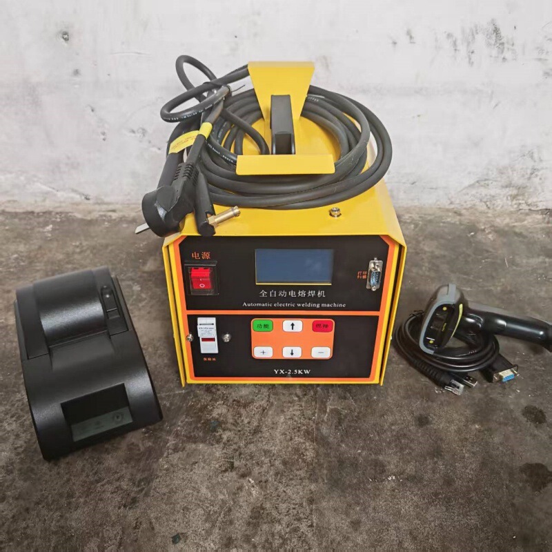 Wire Rope Skeleton Mesh Electric Fusion Welding Machine 2.5Kw Plastic Pipe Welding Machine 200mm Plastic Pipe Steel Skeleton Welding Machine