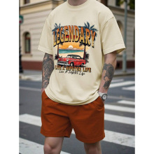 Q 32590 Print breathable men's short sleeve T-shirts ӡ��͸