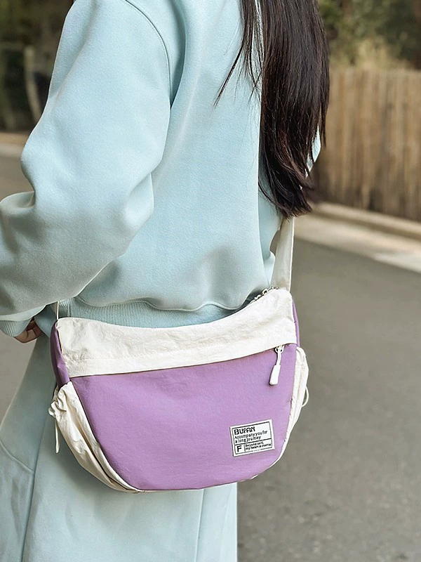 Плечевая сумка для мужчин и женщин на выход, нейлоновая сумка через плечо