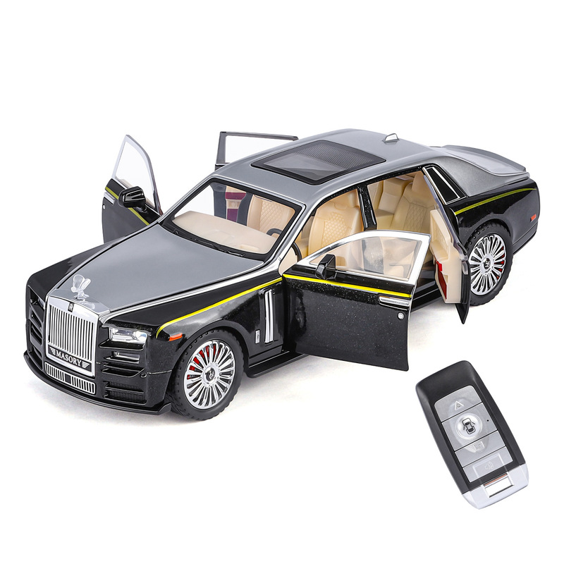 【Boxed】New Haodi 1:24 Remote Control Electric Door Phantom Alloy Car Model with Pull-Back Action, Sound and Light, Remote Control Door Opening, Dazzling Colors 【Boxed】New Haodi 1:24 Remote Control Electric Door Phantom Alloy Car Model with Pull-Back Action, Sound and Light, Remote Control Door Opening, Dazzling Colors