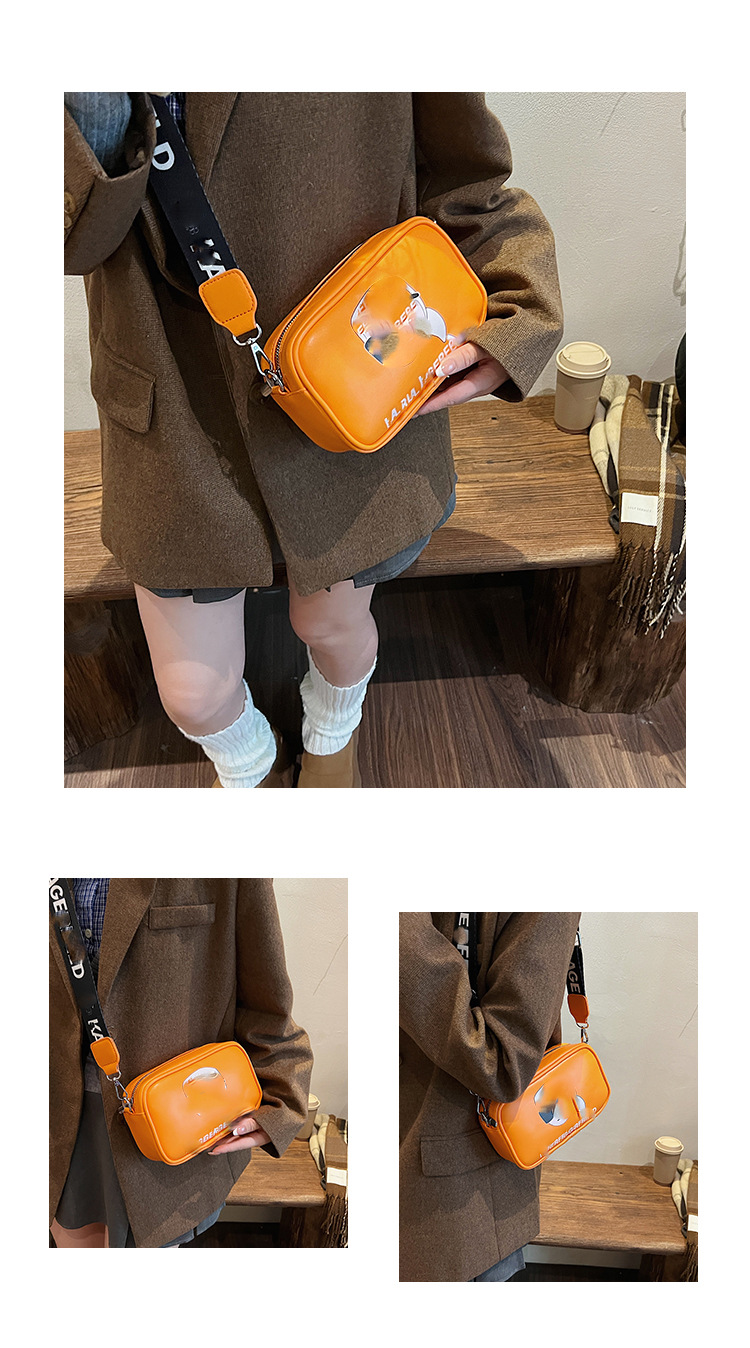 Bolsos transfronterizos Bolsos cuadrados pequeños europeos y americanos 2025 Nueva moda Bolso bandolera Bolso de cámara Lafayette impreso