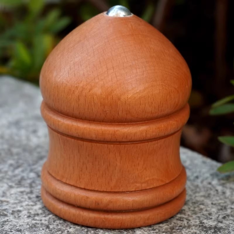 Trompo Tradicional con Cuerda de Madera Giratorio para Juegos al Aire Libre