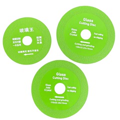 クロスボーダーガラスキングカッティングディスクガラスワインボトルセラミック植木鉢翡翠特殊極薄鋸刃研削ディスクアングルグラインダー切断