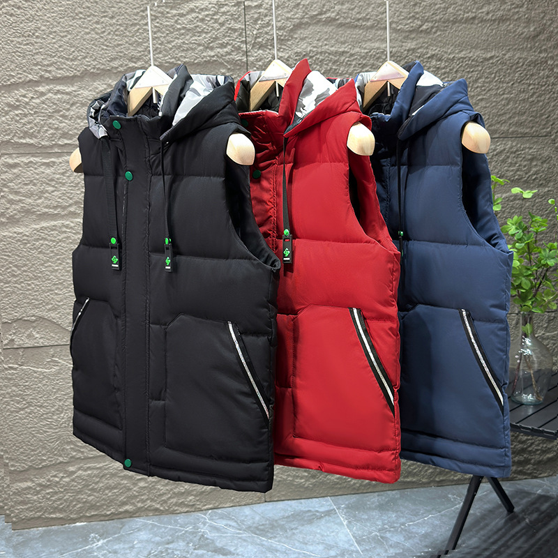 Casquette de démontage pour hommes, grande taille, nouveau gilet camisole en coton pour hommes, uniforme de classe, image d'impression_voghion.com