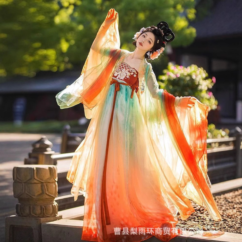 Nuan Yunmeng Original Koi New Year Outfit Modified Hanfu Women's Winter Traditional Internet Celebrity Thickened Chinese Style