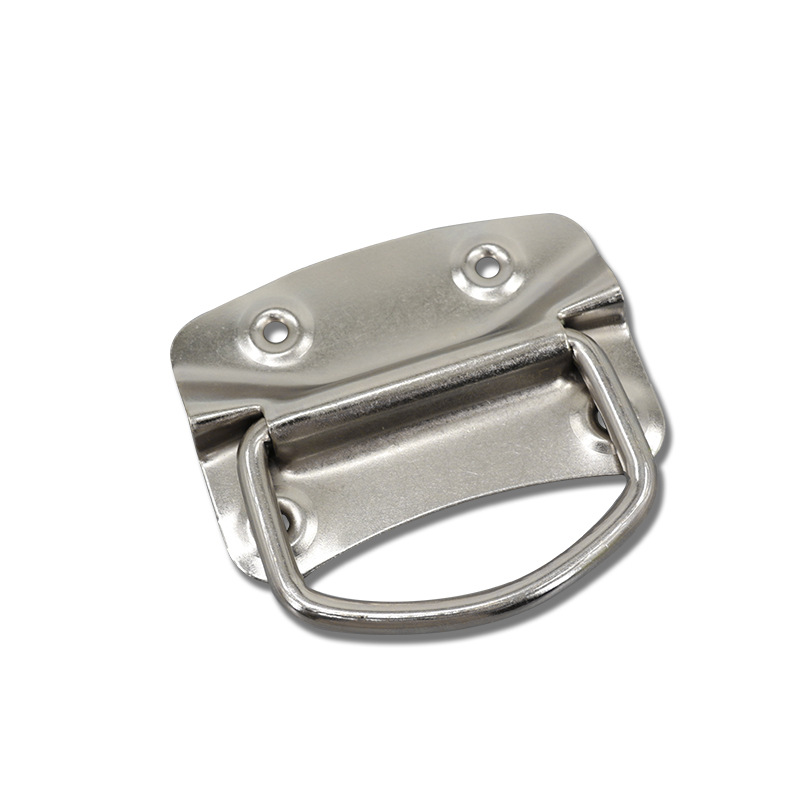 AW Anwang anillo de tracción mango de hierro 201 hierro de alambre grueso chapado en níquel - accesorios de mango de anillo de caja de aluminio mango de caja de herramientas image 2