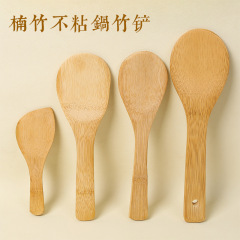 阿里山竹の木の鍋は家庭用の台所をすくって鍋の専用の竹の調理器具にくっつかないで高温のしゃもじの卸売りの長い柄です。